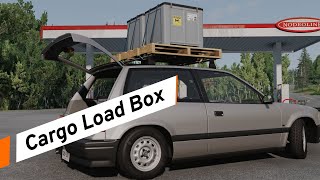 BeamNGdrive  Cargo Load Box [upl. by Eycal]