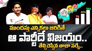 Sensational Political Survey Report in AP  Who will Win in 2024 Elections  YCP Vs TDP Vs Janasena [upl. by Drazze]