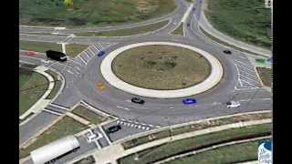 How to drive a two 2 lane roundabout [upl. by Elvie924]