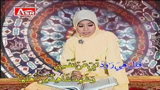 WAFIQ AZIZAH  MUROTAL  PENGAJIAN  SURAT YUSUF Official Video  HD [upl. by Naasar]