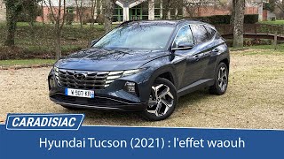 Essai  Hyundai Tucson 2021  leffet waouh [upl. by Yarised896]