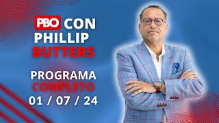 PBO por Willax con Phillip Butters  En Vivo lunes 01 de julio del 2024 [upl. by Hosea]