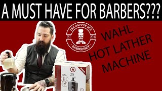 WAHL HOT LATHER MACHINE REVIEW [upl. by Entwistle]