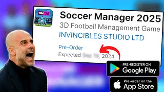 WHEN WILL SOCCER MANAGER 2025 FULL GAME COME OUT [upl. by Bowe]