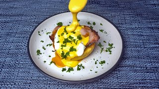 Hollandaise Sauce in 3 Minutes  Easy Hollandaise Sauce Recipe  RECIPE CASTLE [upl. by Hagan]