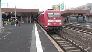 Züge in Düsseldorf Hbf 15 augustus 2021 Interrail 2021  de treinreiziger treint door Duitsland [upl. by Ttnerb]