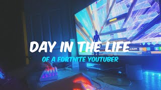 Day in the Life as a Fortnite Youtuber [upl. by Ainesy955]