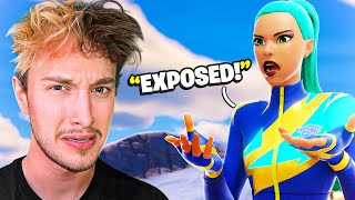 My Girlfriend Exposed MY SECRETS fortnite [upl. by Loggins]