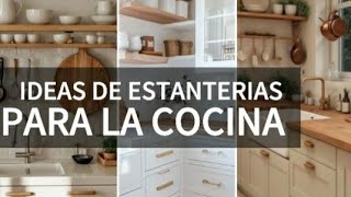 IDEAS DE REPISAS PARA VERANO QUE PUEDES HACER TU MISMA PARA TENER MAS ESPACIO EN TU COCINA [upl. by Aihsekat708]