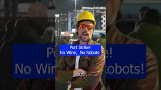 Port Strike 2024 Dock Workers Unite comedyshorts [upl. by Pokorny]