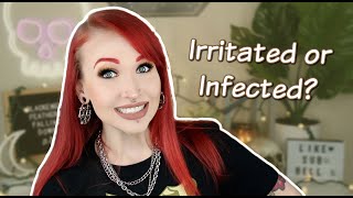 Is Your Piercing INFECTED or IRRITATED [upl. by Zachary405]