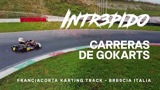 Carreras de Gokarts profesionales  Brescia Italia [upl. by Stanfield]