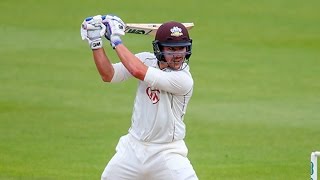 Burns impresses with sparkling century Surrey v Hampshire Day One [upl. by Herm]