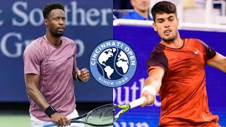 Gael Monfils raised catastrophic alarm bells before beating Carlos Alcaraz in Cincinnati [upl. by Neeloj]