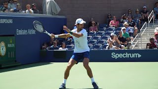 Novak Djokovic Forehand Slow Motion [upl. by Samella714]