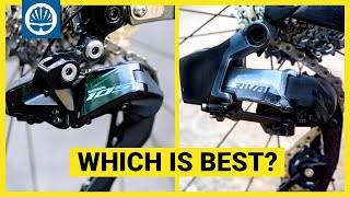 Shimano 105 Di2 Vs SRAM Rival eTap AXS [upl. by Spalla]