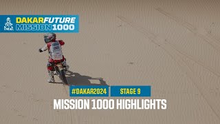 Mission 1000 Highlights  Stage 9  Dakar2024 [upl. by Nerrak]