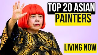 TOP 20 ASIAN PAINTERS LIVING TODAY [upl. by Atlanta84]