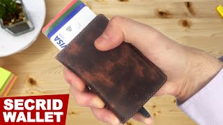 SECRID Slim Wallet Review  Minimalist Wallet Card Holder [upl. by Htaeh873]