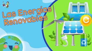 Las Energías Renovables  Tipos de Energías Videos Educativos para Niños [upl. by Ititrefen]