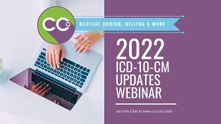 2022 ICD10CM New Changed Revised and Updated Codes [upl. by Nnayllehs]