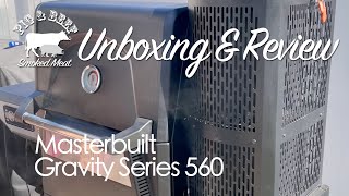 Masterbuilt Gravity Series 560 UNBOXING amp REVIEW [upl. by Valeda662]