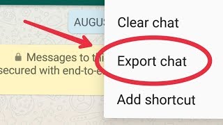 How To Export Whatsapp Chats into Text files And Send Any Social media Application [upl. by Russel]