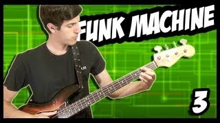 The Funk Machine 3 Funk Bass Groove [upl. by Adav]