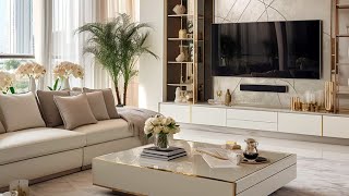 Luxury Modern Living Room Designs 2025 Living Room TV Unit Design Ideas Home Interior Design Trends [upl. by Eeresed]