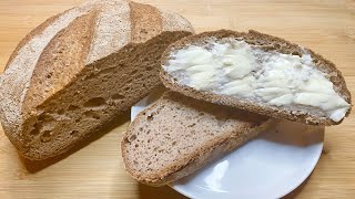 Sourdough Bread with Millet Teff and Sorghum Flour GlutenFree LectinFree [upl. by Aciamaj]