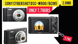 Sony Cybershot DSCW800BCIN5 Only 7790RS😱😱😱ON flikart flikartsonysonycybershotsony [upl. by Tressa36]