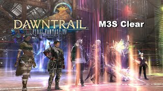 Final Fantasy XIV Dawntrail  AAC Light Heavyweight M3S First Clear as DRG Gameplay [upl. by Aicerg715]