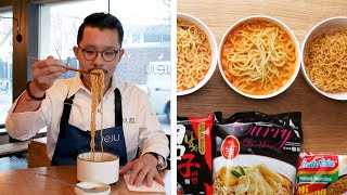 Ramen Chef Reviews Instant Ramen [upl. by Linis957]