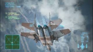 Ace Combat 7 Multiplayer F15C in Brotherly Battle 3 [upl. by Eisac]