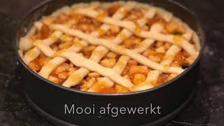 Recept ouderwets lekkere appeltaart [upl. by Kuo993]