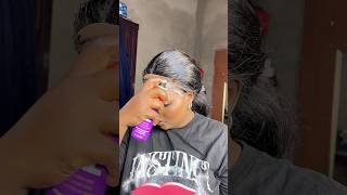 Frontal wig customisation hairstyles wigs wigtutorial easyhairstyles bangs [upl. by Trygve]