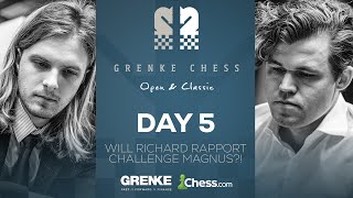 Wholl Challenge Magnus For Finals Spot On The Penultimate Day GRENKE Chess Classic 2024 Rds 910 [upl. by Llenyaj908]