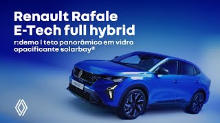 Renault Rafale  teto panorâmico em vidro opacificante solarbay®  RDemo [upl. by Edme]