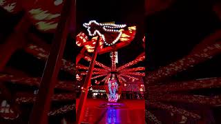 HEXENTANZ Markmann kirmes kermis allerheiligenkirmes lightshow fairrides lichtshow funfair [upl. by Rratsal]