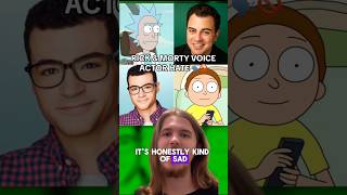 RICK amp MORTY VOICE ACTORS HATE…😬🎬 rickandmorty adultswim ricksanchez justinroiland shorts [upl. by Corwin]