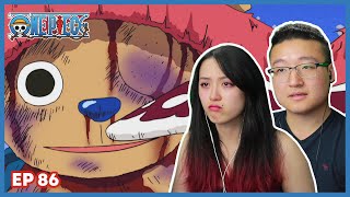 CHOPPERS DETERMINATION MY HEART 😭❤️  ONE PIECE Episode 86 Couples Reaction amp Discussion [upl. by Asum807]