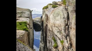 Kjeragbolten Climbing and Boarding [upl. by Noble]