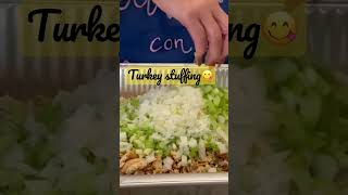 Turkey stuffing food cooking [upl. by Ellemac195]