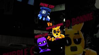 Phone guy Vs Tarnished Vs Purple Guy in FnTd fnaf fntd roblox shorts [upl. by Gregorio]