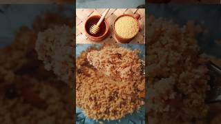 தேனும் தினைமாவும்💪  Foxtail millet recipe shorts [upl. by Deyas]