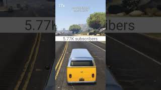 Day 83 Of Driving One Meter In Gta 5 For Every Subscriber I Have gta gtav gta5 gta6 [upl. by Suellen992]