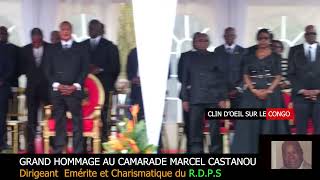 HOMMAGE AU CAMARADE MARCEL CASTANOU DIRIGEANT ÉMÉRITE ET CHARISMATIQUE DU RDPS [upl. by Aprilette]