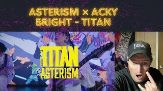 The Fam Jay Crew Reacts To ASTERISM × Acky Bright  TITAN [upl. by Ydasahc583]