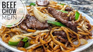 Beef Chow Mein  Flavorful And Easy Beef amp Noodle Stir Fry [upl. by Naillig]