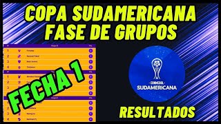 TABLA DE POSICIONES COPA SUDAMERICANA FECHA 1  CONMEBOL SUDAMERICANA FASE DE GRUPOS [upl. by Llekcor394]